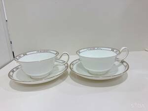 ◆ 【希少　美品】WEDGWOOD ウェッジウッド COLCHESTER コルチェスター カップ＆ソーサー　2客