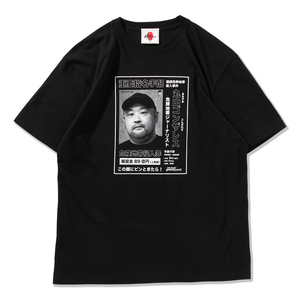 パンクドランカーズ × 丸山ゴンザレス■送料込■指名手配 Tシャツ■黒 M■PUNK DRUNKERS ソフビ ハオミン ロリクレ マモミ HARDCC