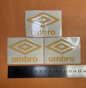 アンブロ　Umbro 切り文字ステッカー　カッティングステッカー　防水仕様　サッカー　フットサル　ドレスアップ　カスタマイズ