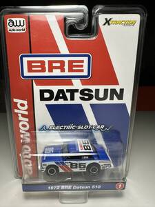 Auto World Xtraction R1 Brock Racing Enterprises ☆BRE DATSUN 510☆ダットサンブルーバード☆HOスロットカー