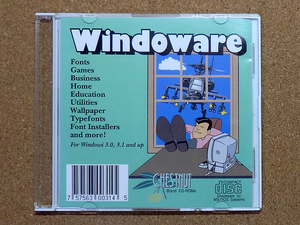 [中古PCソフト] Windoware(Windows3.0/3.1用シェアウェア＆素材集CD-ROM)