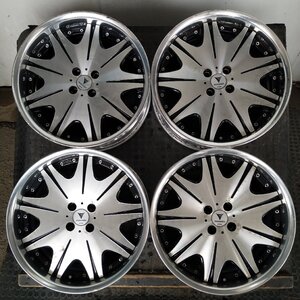 管理番号：A3-126【4本価格】【18x7.5J 4x100 ET+20/+30 ハブ60 】WORK VARIANZA・2ピース・店頭引取可能・適格請求書発行可能