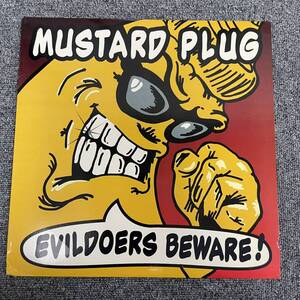 希少LP盤/USオリジナル/Mustard Plug / 『Evildoers Beware!』/12inch/管理：NF101142