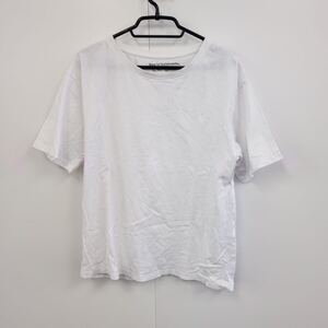 【Z of zampa Organic】 半袖Tシャツ 無地 ホワイトM 100%綿　E371