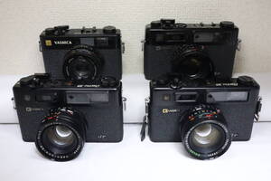 ★4個まとめ★YASHICA ELECTRO35 CC / GT ジャンク 現状品 動作未確認 #1122 C0962 #0005