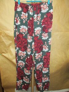 アンダーカバー UNDER　COVER 21SS　スカル　ローズ　パンツ ROSE＆SKULL PRINT ALOHA PANTS　4