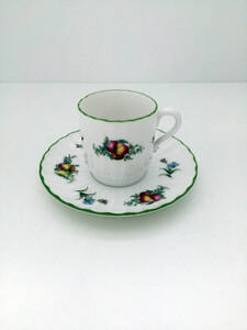 即決 デッドストック 新品 英国・スポード デミタス・カップ&ソーサー Spode エスプレッソ ENGLAND Bone China 