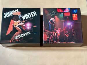 紙ジャケまとめ買い JOHNNY WINTER ジョニーウィンター★12タイトル + ディスクユニオン特典ボックス2個