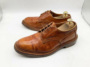 【良品】 Tricker’s トリッカーズ ★ 英国製 ケンダル プレーントゥドレス UK8 ★