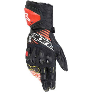 在庫あり alpinestars アルパインスターズ グローブ GP TECH v2 GLOVE カラー:BLACK WHITE RED FLUO(1231) サイズ:XL