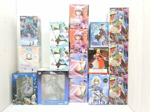 【未使用品】 一番くじ プライズ 美少女フィギュア まとめ 初音ミク マシュ・キリエライト ジャンヌ・ダルク シュワちゃん 他[B047I256]