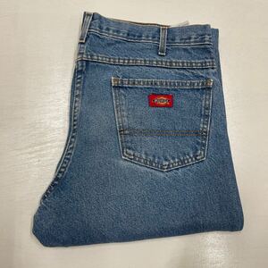 W36 メキシコ製 古着 DICKIES ワーク デニム パンツ ディッキーズ DENIM VINTAGE ヴィンテージ アメリカ製 VIN03162