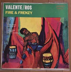 CATERINA VALENTE WITH EDMUNDO ROS / FIRE & FRENZY LP MONO オリジナル盤 