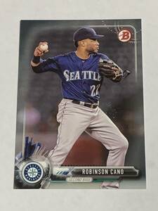 ROBINSON CANO 2017 BOWMAN #74 YANKEES METS MARINERS 即決