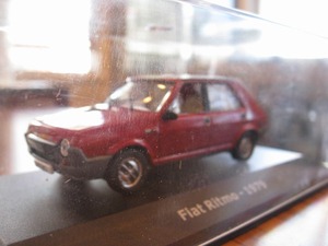 New★海外販売エデイコラ1/43★FIAT フィアットリトモ 1979 赤☆