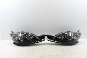 美品　アクセラ　BK3P　ヘッドライト　左右　セット　キセノン　HID　レベ付　スタンレー　Ｐ2952　321283-321284