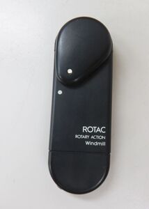 A067★ROTAC ROTARY Windmill ロータリー ウィンドミル ガスライター ブラック 現状品★10