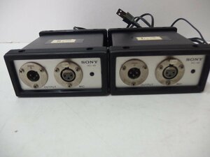 8■/Zク3735　 SONY AC-48 AC POWER SUPPLY ファンタム電源 2台セット 中古 通電〇 ジャンク