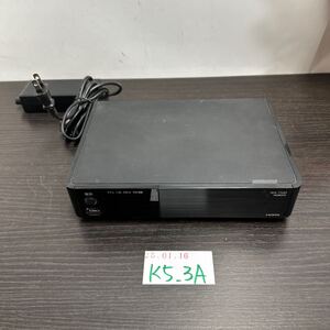 「K5_3A」HUMAX チューナー WA-7500 カード付 アダプタ付き　リモコン無し　動作未確認　通電確認のみ（250116）