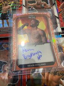 1円スタート Leaf panini UFC カードまとめ売り KEVIN HOLLAND 直筆サインカード 3枚限定 他 