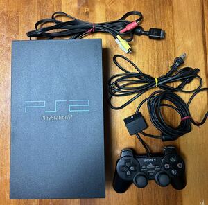 ジャンクSONY PS2 play station2 SCPH-50000 ブラック 