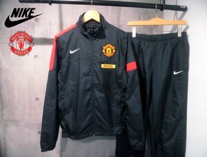 NIKE ナイキ MANCHESTER UNITED マンチェスターユナイテッド 12-13 ウーブンジャケット×パンツ セットアップ M/ウォームアップ 上下セット