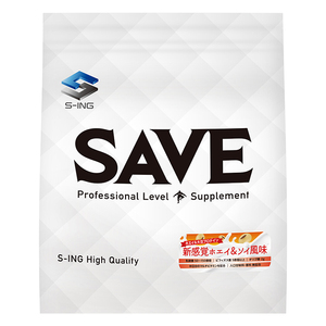 SAVE 新感覚プロテイン 新感覚ホエイ＆ソイ風味 ( 3kg ) ダブルプロテイン ソイプロテイン 天然甘味料 3kg