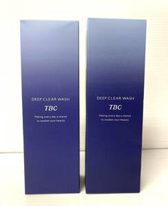 ★☆未使用 TCB DEEP CLEAR WASH ディープクリアウォッシュ 箱 220g 2点セット 洗顔料☆★