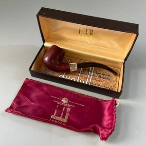 【樂】DUNHILL BRUYERE ダンヒル 41022 シルバー925 刻印 イングランド製 パイプ キセル 喫煙具 煙草 木製 