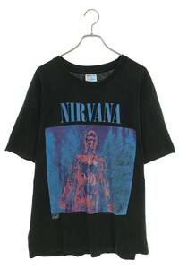 ヴィンテージ VINTAGE 90s NIRVANA/ニルヴァーナ サイズ:XL SLIVERプリントTシャツ 中古 SB01