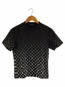 LOUIS VUITTON◆モノグラム/グラディエントTシャツ/Tシャツ/XS/コットン/BLK/モノグラム/RM211Q NPG HKY