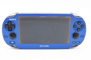 ▲ PS Vita PCH-1000 サファイア ブルー Wi-Fiモデル PlayStation ZA04