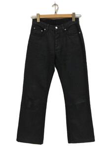 Helmut Lang◆本人期/Coated Black Denim/26/コットン/BLK