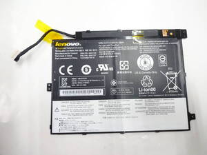 新入荷　lenovo thinkpad 10シリーズなど用　純正バッテリー　45N1726 45N1727 3.7V 33Wh　動作品　