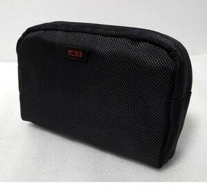 即決 TUMI × DELTA アメニティー ポーチ のみ ブラック 未使用 非売品 デルタ 航空 トゥミ バッグ ミニ ポーチ