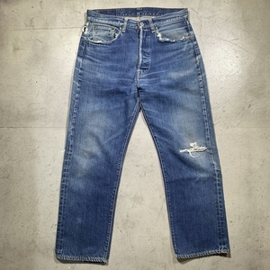 BIG E オリジナル 60s 米国製 LEVI’S 501 W32~W31 ビンテージ 6刻印 足長R セルビッジ 1960年代 BIGE ビッグE アメリカUSA製 セルビッチ