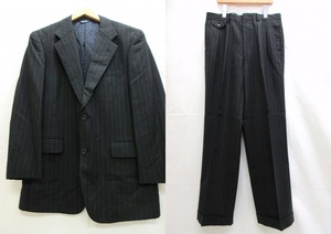 CHAPS RALPH LAUREN チャップスラルフローレン ストライプスーツ 94A6 FQ-J0439-03 ウール100% 日本製 日本製