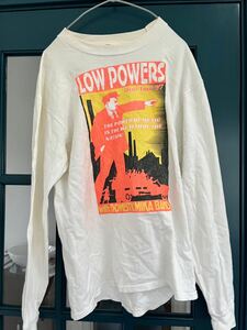 ★KOZIK デザイン　97年　LOW POWERS ツアーTシャツ　★立花ハジメ　ローパワーズ　藤原ヒロシ　小山田圭吾　AFFA DOMESTIC MIKA BAND