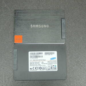 【2台まとめ売り/検品済み】SAMSUNG SSD 128GB MZ-7PC128/MZ-7PD128M (使用時間：7122h・8962h) 管理:ム-28