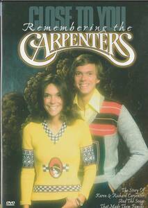 ★中古DVD★REMEMBER THE CARPENTERS～Close To You～ リメンバー・ザ・カーペンターズ～クロウス・トゥ・ユー～