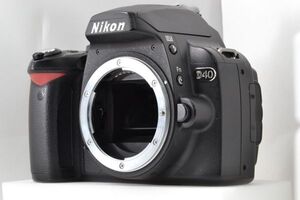 Nikon D40【ジャンク品】外観・機能問題あり-No.0044