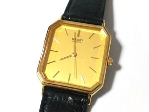 【Ny4】SEIKO/セイコー◇Chariot/シャリオ/6531-5100/CKD994◇1985年製♂八角型/3針クオーツ/SGP/美品