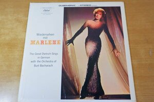 T4-329＜LP/US盤＞Marlene Dietrich / Wiedersehen Mit Marlene