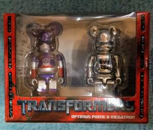 ベアブリック トランスフォーマー オプティマスプライム & メガトロン コンボイ BE@RBRICK Transformers Optimus Prime & Megatron Figure