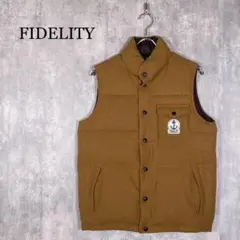 『FIDELITY』フィデリティ (M) リバーシブルダウンベスト