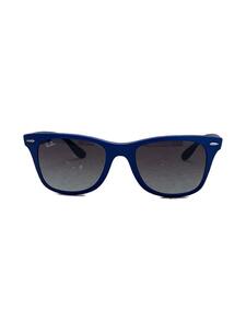 Ray-Ban◆サングラス/ウェリントン/プラスチック/BLU/メンズ/RB4195-F