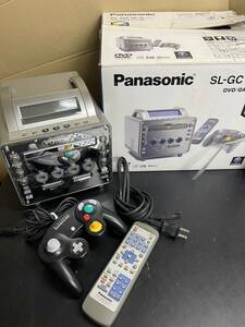 【送料無料】Panasonic　ゲームキューブ　DVD GAME PLAYER　SL-GC10-S 通電確認のみ ジャンク