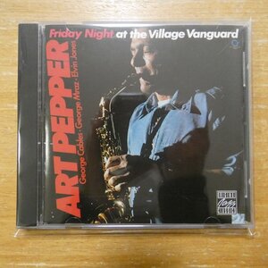 025218669528;【CD】アート・ペッパー / FRIDAY NIGHT AT THE VILLAGE VANGUARD　OJCCD-695-2