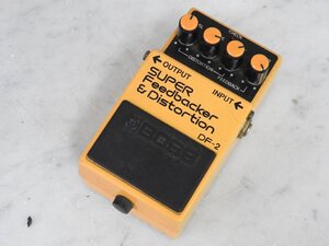 【J】BOSS DF-2 SUPER Feedbacker & Distortion エフェクター ボス 日本製 3006595