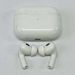 ☆送料無料・1円～☆ Apple 純正 Air Pods Pro 第2世代 アップル 正規品 エアーポッズ プロ 本体 ワイヤレス イヤホン 動作品 ⑫